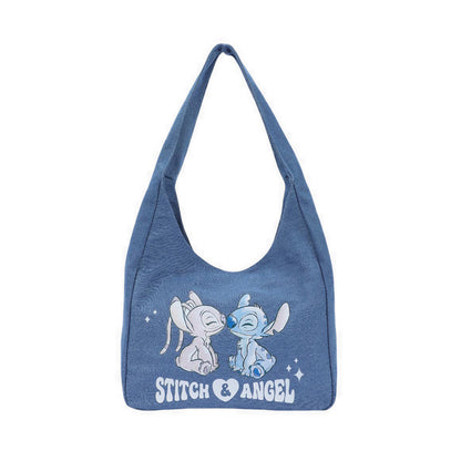Mesuca Shoulder Bag Stitch Denim  - MC5DHF41544-ST