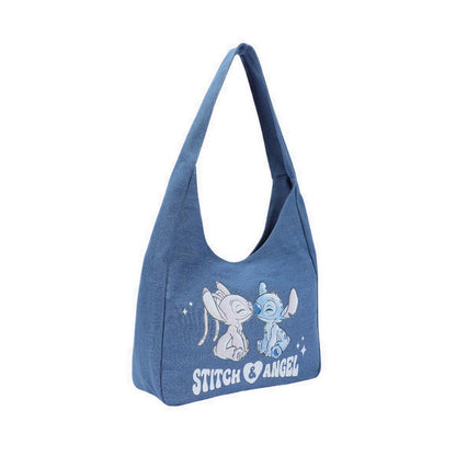 Mesuca Shoulder Bag Stitch Denim  - MC5DHF41544-ST