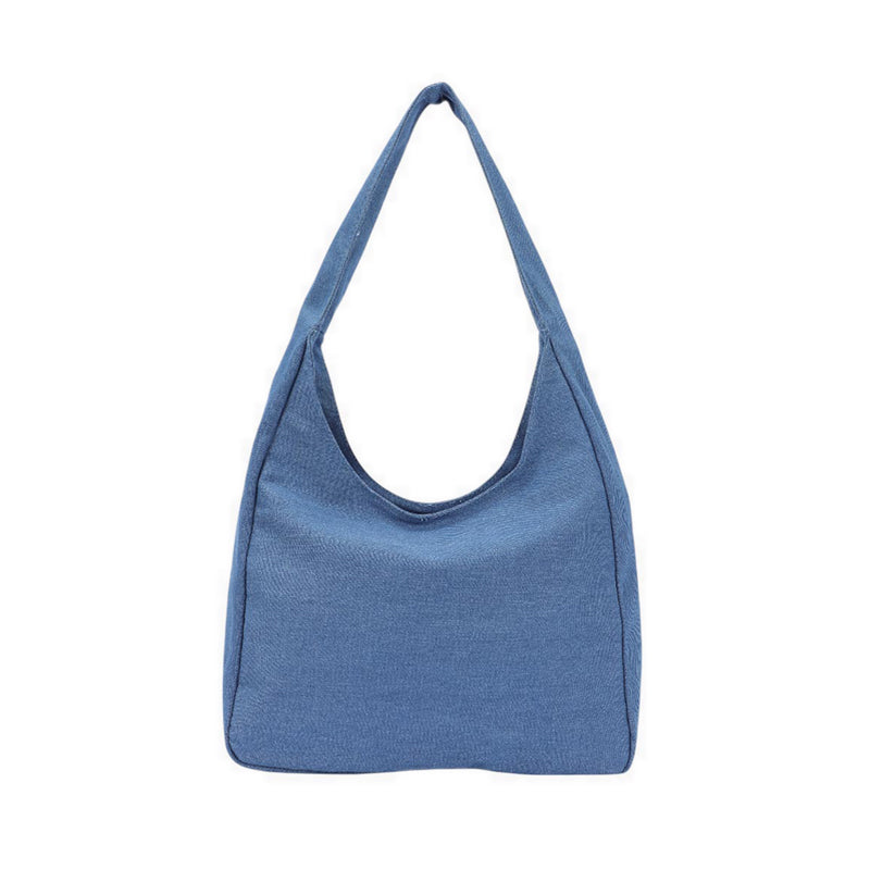 Mesuca Shoulder Bag Stitch Denim  - MC5DHF41544-ST