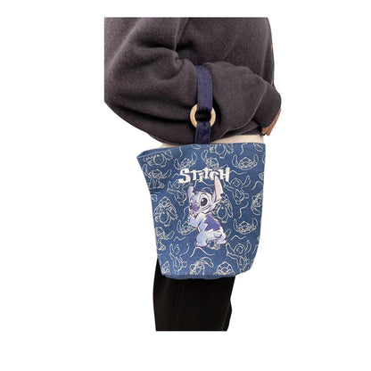Mesuca Shoulder Mini Bag Stitch Denim 2 - MC5DHF41545-ST