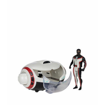 McFarlane DC Direct - Super Powers Vehicles - Wv5 - T-Craft With Mr. Terrific Figure Bundle Superman Movie - MFL17492-INT
