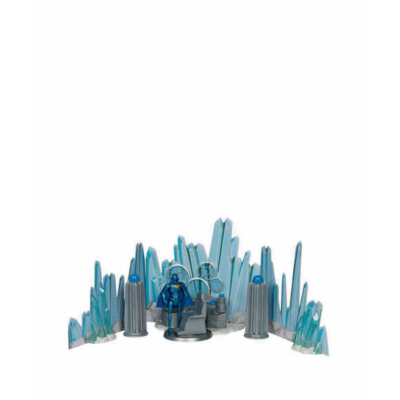 McFarlane DC Direct - Super Powers Playset - Fortress Of Solitude With Superman Robot #4 Figure Gold Label - MFL17527-INT