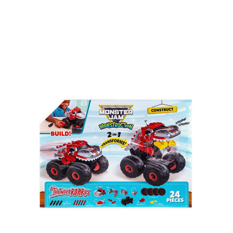 Monster Jam 10" Feature Vehicle Thunderroarus Monstruction Truck - MJWMTJM00008