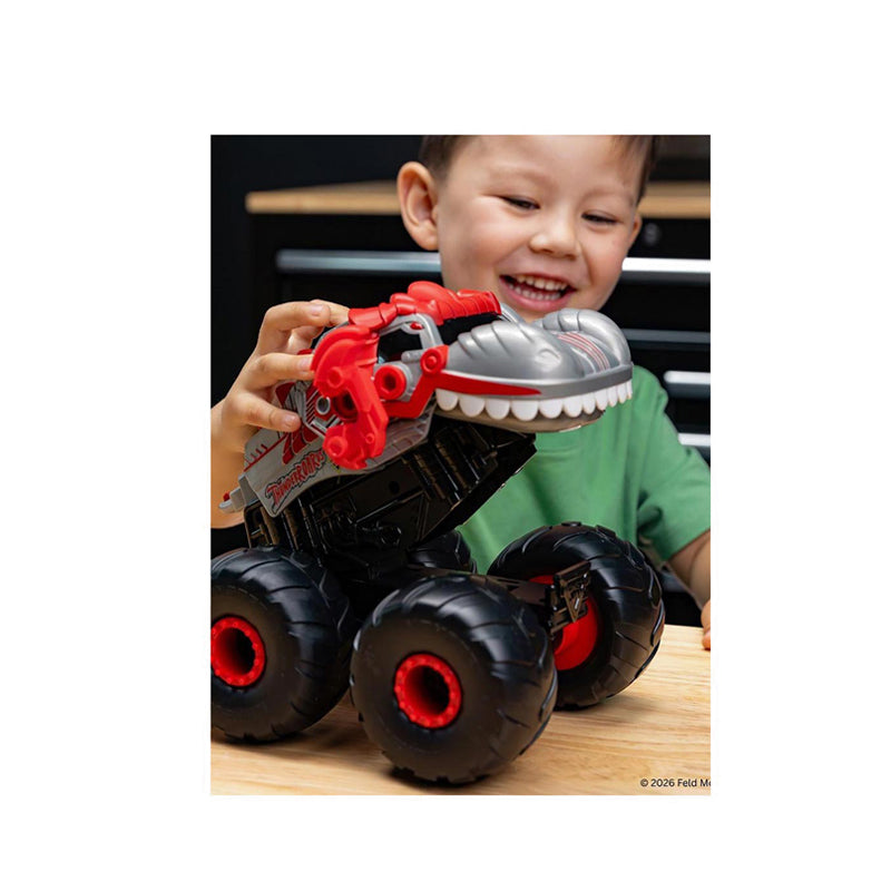 Monster Jam 10" Feature Vehicle Thunderroarus Monstruction Truck - MJWMTJM00008
