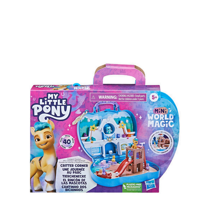 My Little Pony Toys Mini World Magic Critter Corner Compact Creation Playset  - MLPF6440