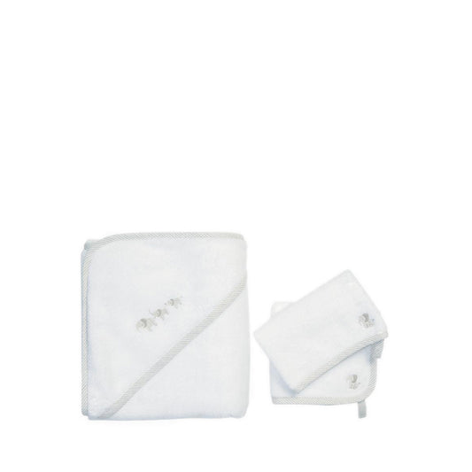 Mamas & Papas Baby Towelling Set (3 Pack) - Elephant - MPS5601CG500