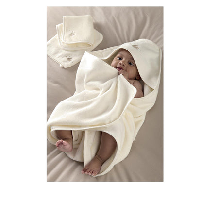 Mamas & Papas Baby Towelling Set (3 Pack) - Duckling - MPS5601RE400