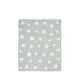 Mamas & Papas Chenille Blanket - Grey Star - MPS7883AJ401