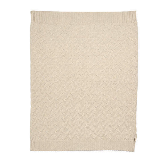 Mamas & Papas Cable Knit Blanket Duckling - Cream - MPS7883RE400