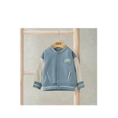 Mamas & Papas Baseball Jacket - Blue - MPSS07FH4X