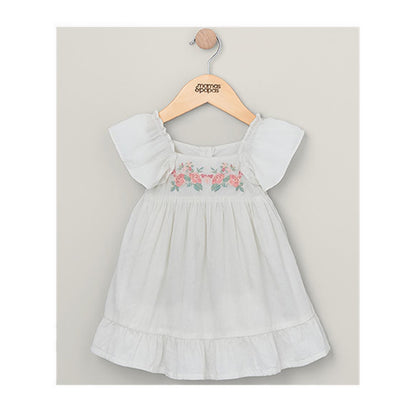Mamas & Papas Embroidered Flower Dress - MPSS16ND2H