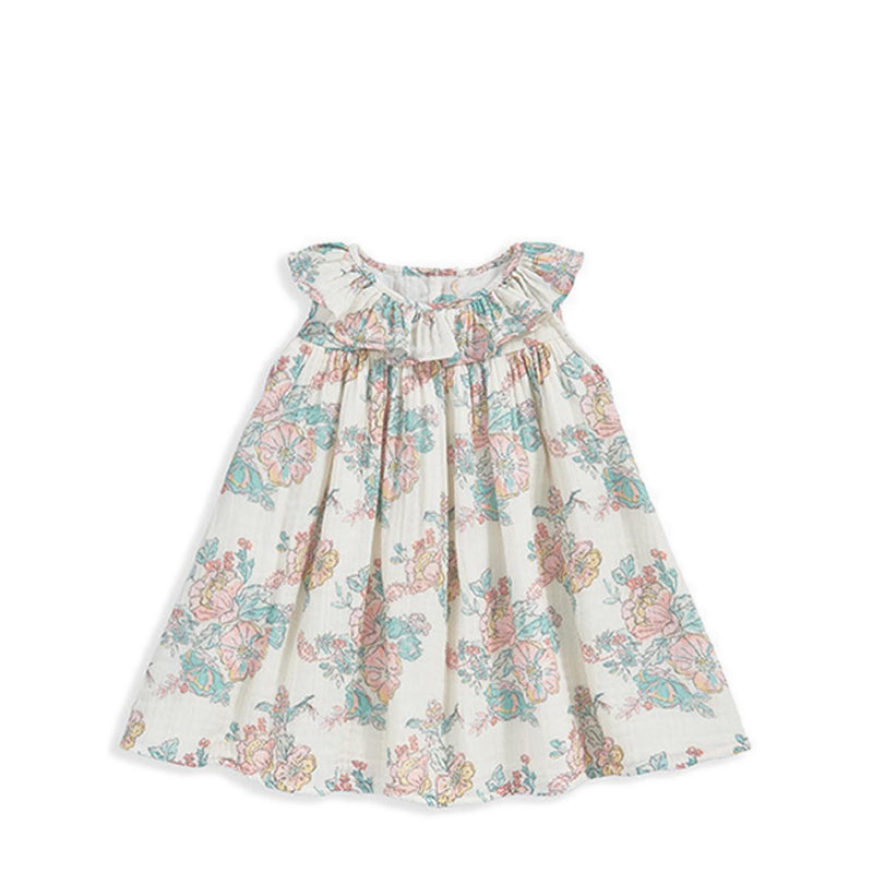 Mamas & Papas Rose Scallop Collar Dress - MPSS16ND2I
