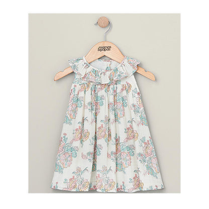 Mamas & Papas Rose Scallop Collar Dress - MPSS16ND2I