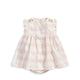 Mamas & Papas Gingham Sun Dress - Pink - MPSS16NF1E