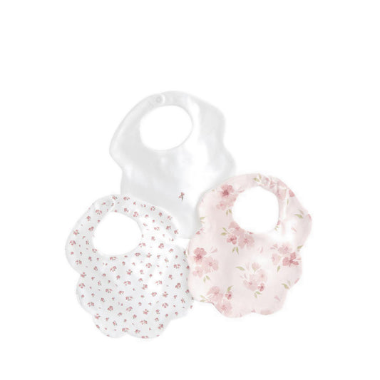 Mamas & Papas Scalloped Bibs (Set of 3) - MPSS41GJ3T