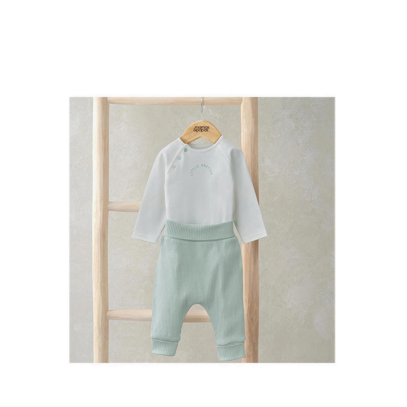 Mamas & Papas Little Brother Bodysuit Set - MPSS42LJ3M