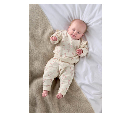 Mamas & Papas Floral Sweatshirt & Leggings Set - MPSS42LJ4C