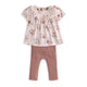 Mamas & Papas Floral T-Shirt & Leggings Set - MPSS42LJ4D
