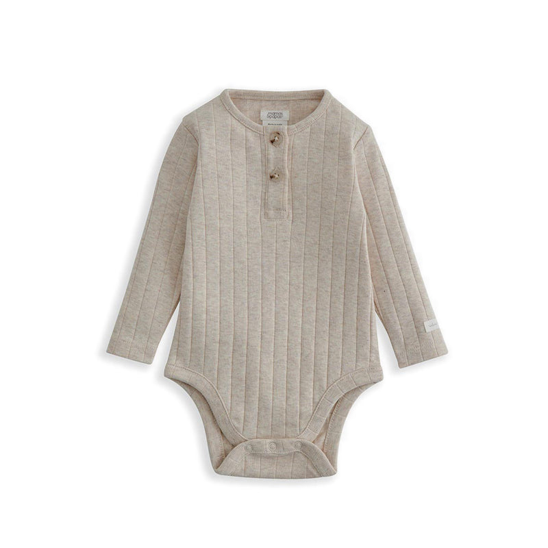 Mamas & Papas Ribbed Safari Bodysuit & Leggings Set - MPSS42LJ4S