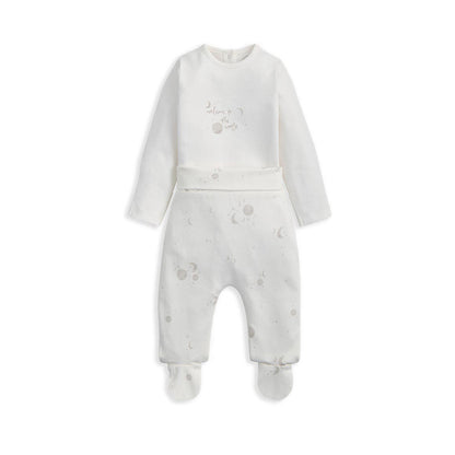 Mamas & Papas Bodysuit & Leggings Set – Night Sky - MPSS42LK3E
