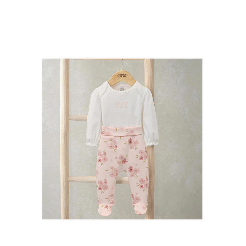 Mamas & Papas Flower Rain Fragrance - Long Sleeve Set - MPSS42LK5B