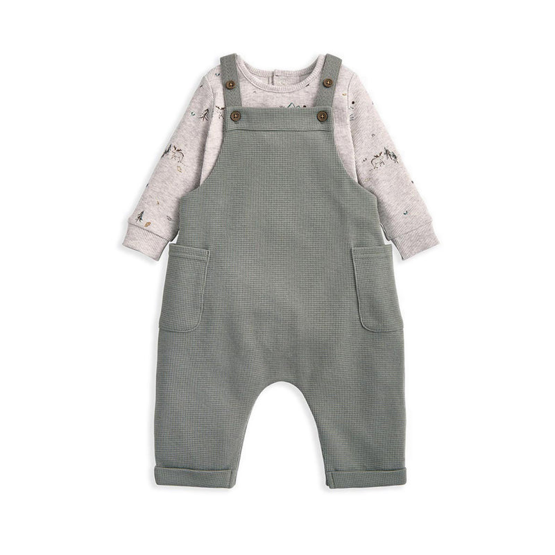 Mamas & Papas Lost in the Forest - Overalls Set 2-3y - MPSS42LK6W