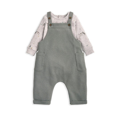 Mamas & Papas Lost in the Forest - Overalls Set 2-3y - MPSS42LK6W
