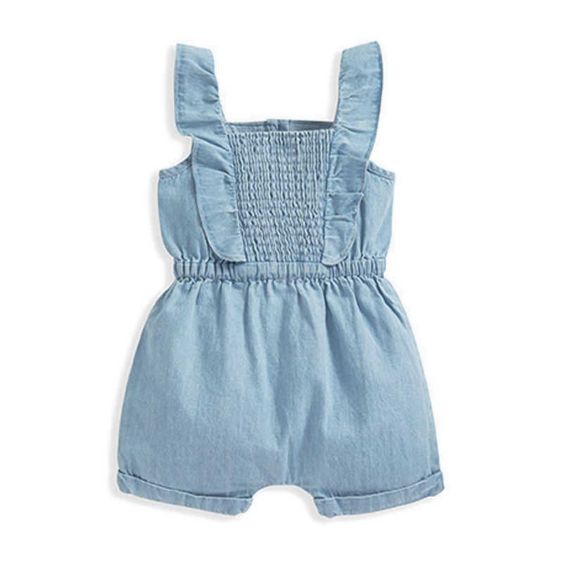 Mamas & Papas Chambray Playsuit - MPSS536VX1