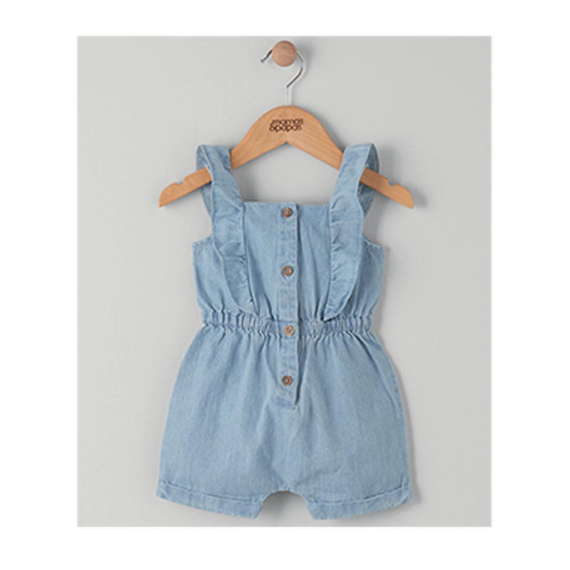 Mamas & Papas Chambray Playsuit - MPSS536VX1