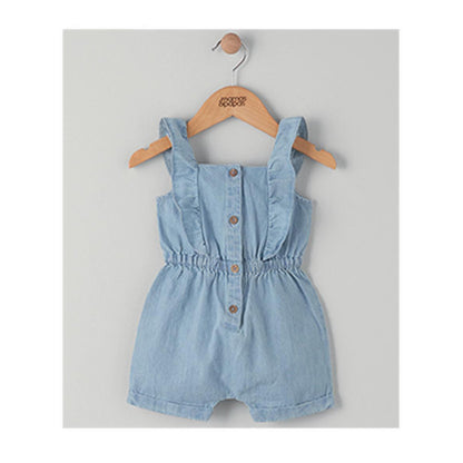 Mamas & Papas Chambray Playsuit - MPSS536VX1