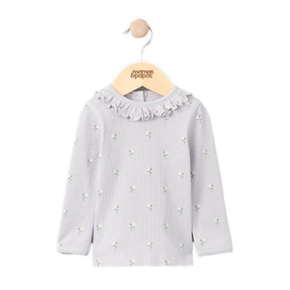 Mamas & Papas Floral Long Sleeve T-Shirt - MPSS81MB9Z