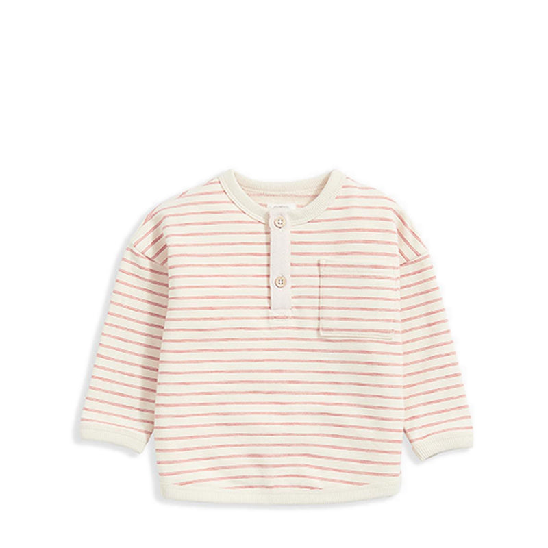 Mamas & Papas Stripe Top - MPSS81MC2D