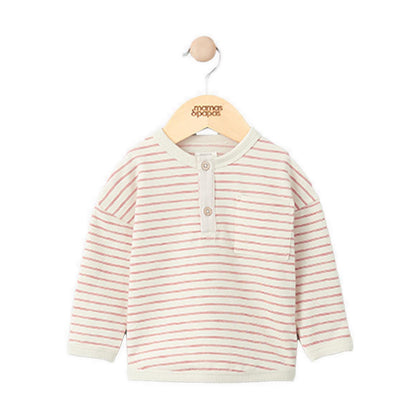 Mamas & Papas Stripe Top - MPSS81MC2D