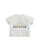 Mamas & Papas Explore T-Shirt - White - MPSS81MH4U