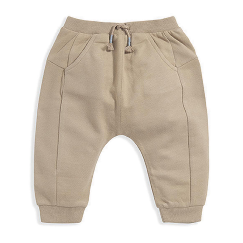 Mamas & Papas You Are Our Home Joggers - Taupe - MPSS84IC1W