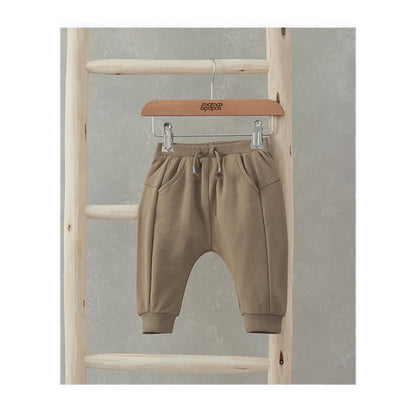 Mamas & Papas You Are Our Home Joggers - Taupe - MPSS84IC1W
