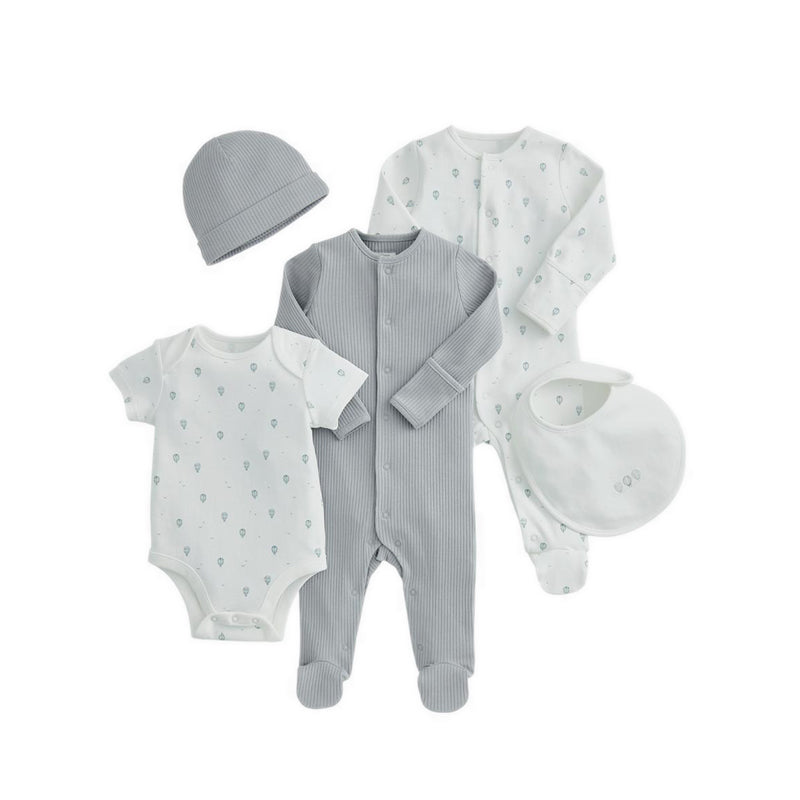 Mamas & Papas Hot Air Balloon Print Set (5 Pieces) - MPSS90AJ3D