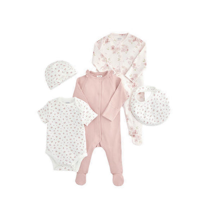 Mamas & Papas Watercolour Floral Set (5 Piece)  - MPSS90AJ3U