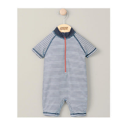 Mamas & Papas Long Sleeve Rashsuit Swimwear - Stripe - MPSS93MC4F