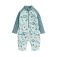 Mamas & Papas Long Sleeve Whale Print Rashsuit - MPSS93MJ2H