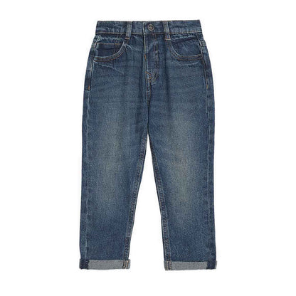 Marks & Spencer Relaxed Pure Cotton Elasticated Waist Jeans - MSP1613U-T88