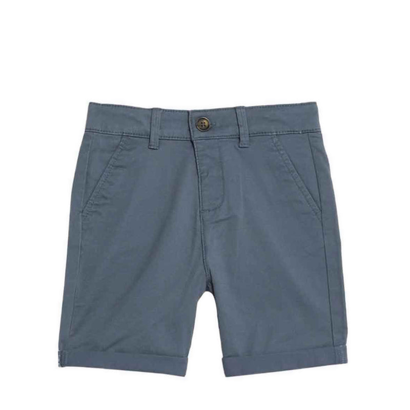 Marks & Spencer Cotton Rich Chino Shorts Air Force Blue - MSP1855VT88C
