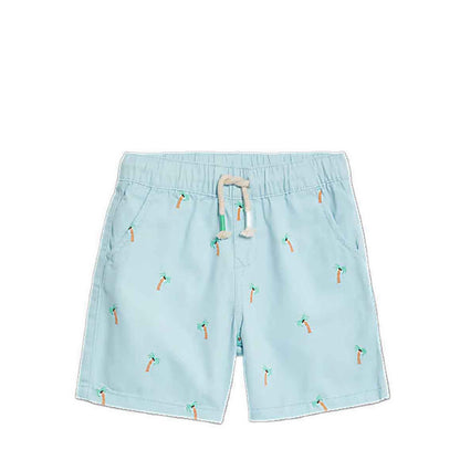 Marks & Spencer Pure Cotton Palm Tree Shorts  - MSP1873V-T88