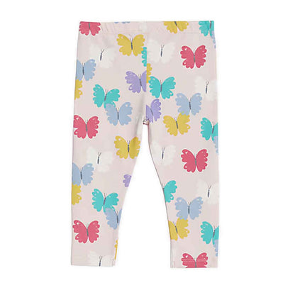 Marks & Spencer 2pk Cotton Rich Butterfly & Striped Leggings - MSP2240B-T78