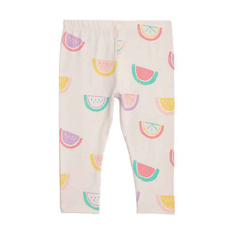 Marks & Spencer 2pk Cotton Rich Fruit Print Leggings  - MSP2272B-T78