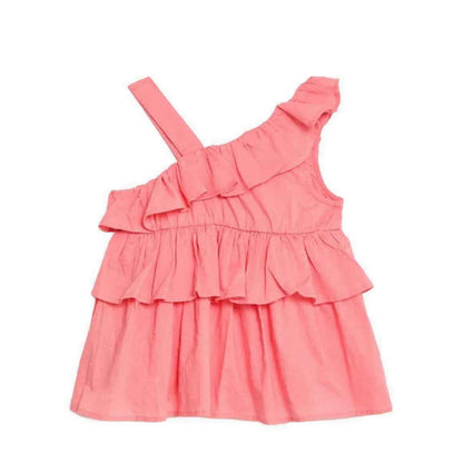 Marks & Spencer Pure Cotton Frill Blouse - MSP2304T-T77