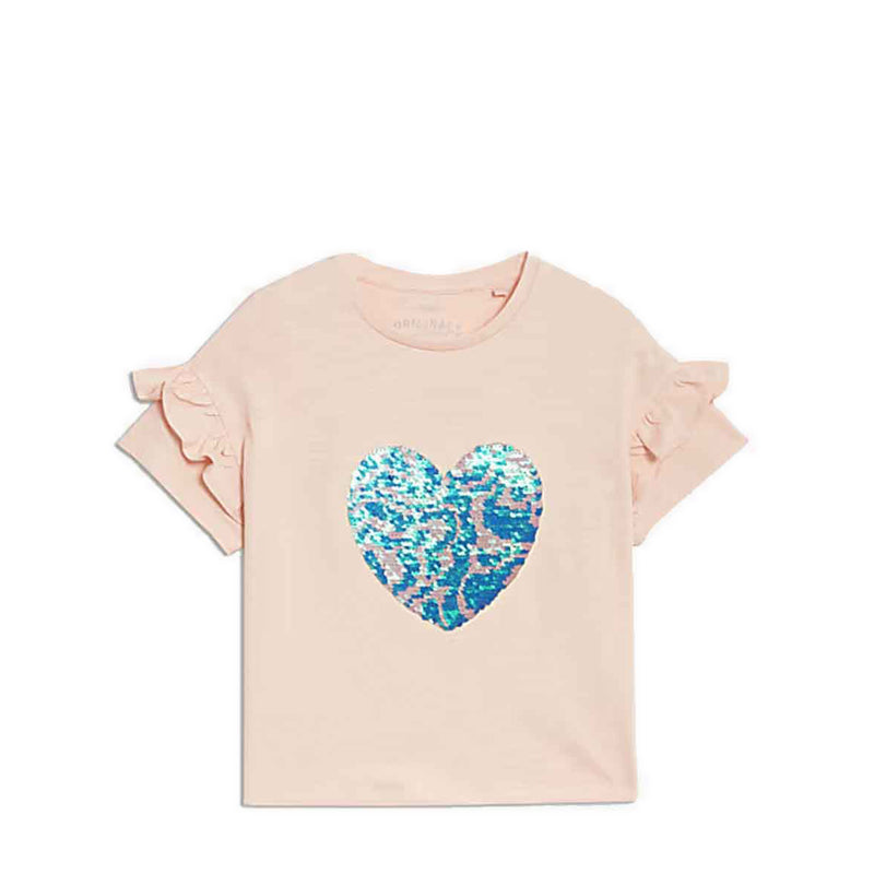 Marks & Spencer Pure Cotton Reversible Sequin T-Shirt - MSP2339ET77A