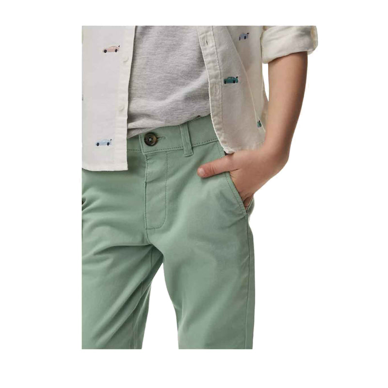 Marks & Spencer Cotton Rich Chinos Soft Green - MSP2601VT88C