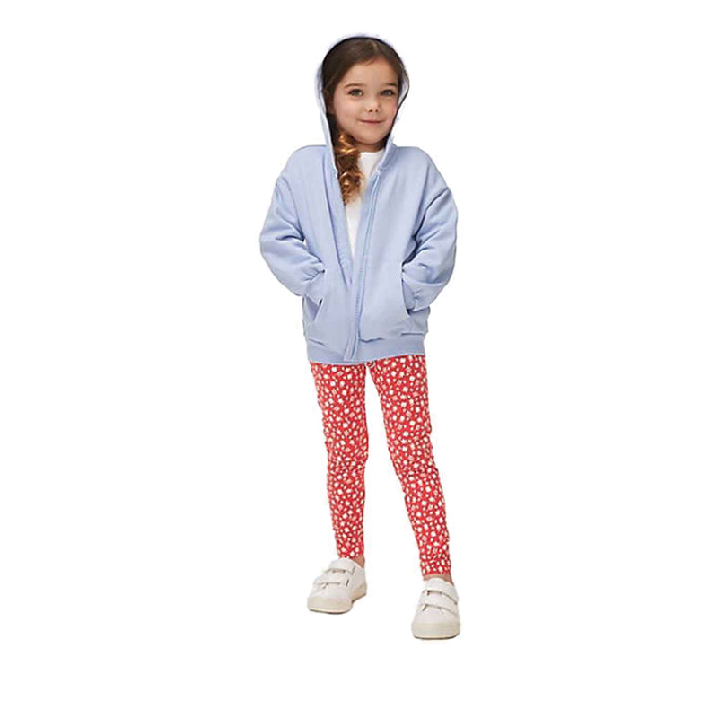 Marks & Spencer Cotton Rich Printed Leggings  - MSP3188BT77A