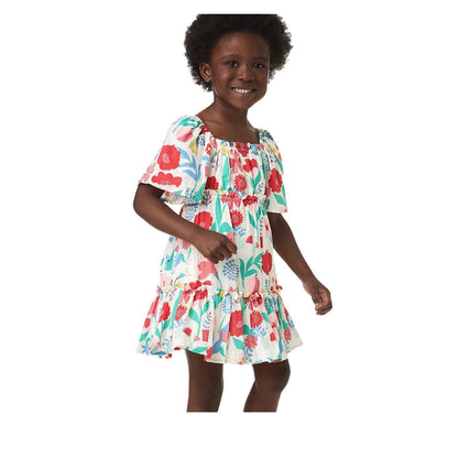 Marks & Spencer Pure Cotton Flower Print Dress - MSP3819ET77B